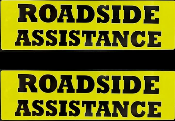 Roadside Assistance Magnetic Signs